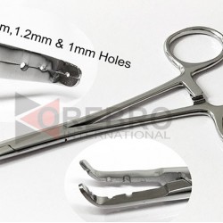 Dermal Anchor Forceps, 1mm, 1.2mm & 1.6mm Holes