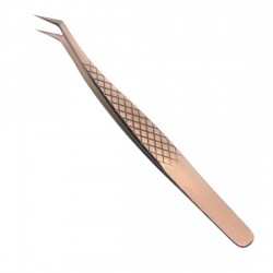 Rose Gold Plasma Coated Tweezers Rose Gold Plasma Coated Tweezers