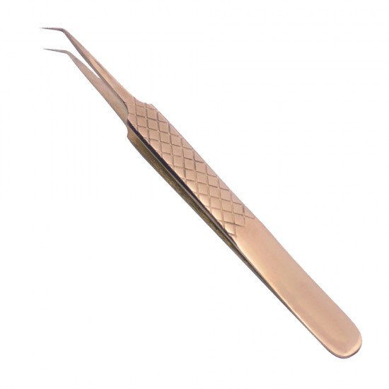 Rose Gold Plasma Coated Tweezers
