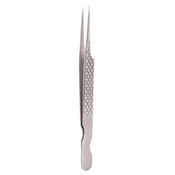 Diamond Print S-Type Eyelash Tweezer Diamond Print S-Type Eyelash Tweezer