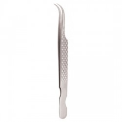 Diamond Print S-Type Eyelash Tweezer Diamond Print S-Type Eyelash Tweezer