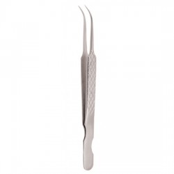 Diamond Print S-Type Eyelash Tweezer Diamond Print S-Type Eyelash Tweezer