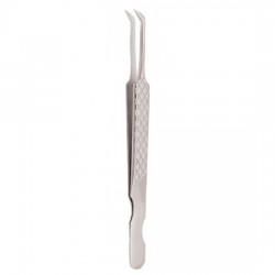 Diamond Print S-Type Eyelash Tweezer Diamond Print S-Type Eyelash Tweezer