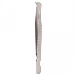 Diamond Print S-Type Eyelash Tweezer Diamond Print S-Type Eyelash Tweezer