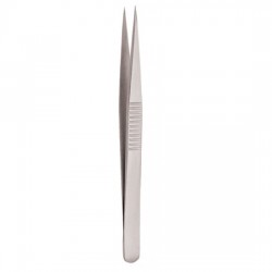 Serrated Handle Eyelash Tweezer Serrated Handle Eyelash Tweezer