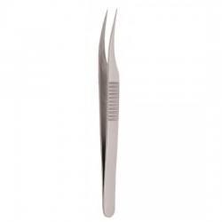 Serrated Handle Eyelash Tweezer Serrated Handle Eyelash Tweezer