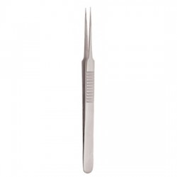Serrated Handle Eyelash Tweezer Serrated Handle Eyelash Tweezer