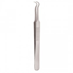 Serrated Handle Eyelash Tweezer Serrated Handle Eyelash Tweezer
