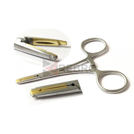 Hemostatic Kelly Multi Tool Forceps (Brass Tip)