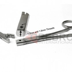 Bioplast Threading Forceps-1.2mm & 1.6mm Threads