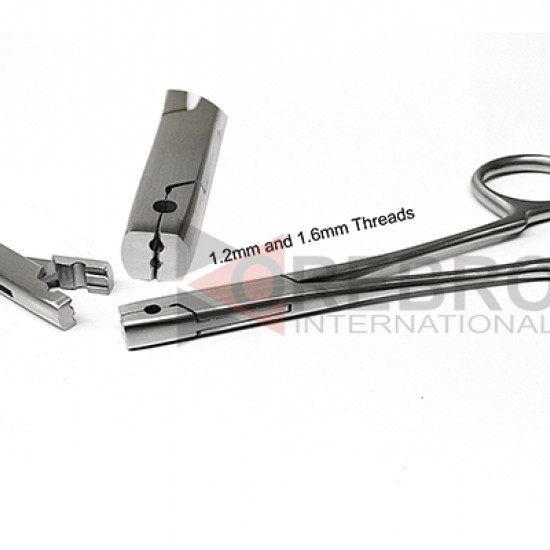 Bioplast Threading Forceps-1.2mm & 1.6mm Threads