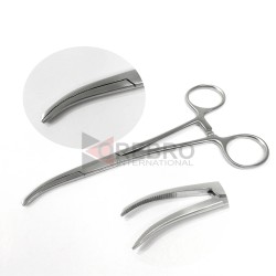 Hemostatic Forceps- Sideways Curved Hemostatic Forceps- Sideways Curved