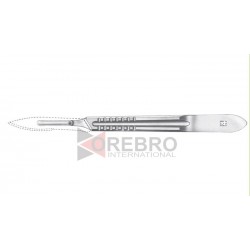 Precision Economy-Grade Rustless Steel Scalpel Handle #4 Precision Economy-Grade Rustless Steel Scalpel Handle #4