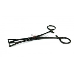 Pennington Forceps, Slotted - Black Oxide Coated Pennington Forceps, Slotted - Black Oxide Coated