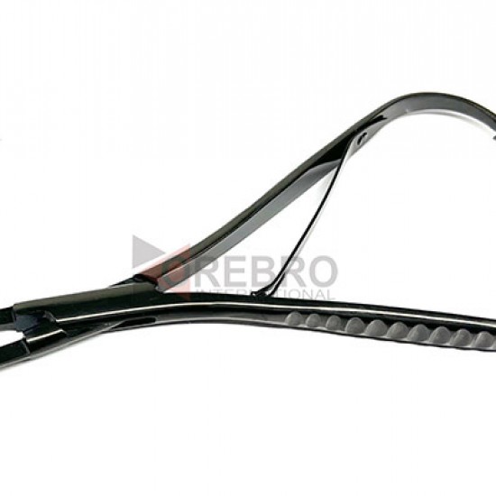 Dermal Anchor Holding Pliers-1.2mm,1.6mm,2mm Holes- Black Oxide Coated
