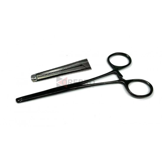 Skin Drive Holder Forceps- Black Oxide Coated