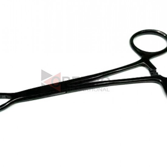 Straight Line Septum Forceps- Black Oxide Coated